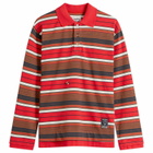 Damson Madder Women's Noah Cinch Rugby Top in Red