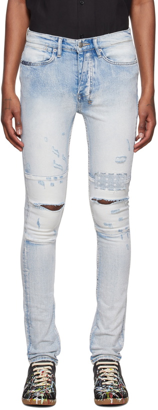 Photo: Ksubi Blue Van Winkle 2 Tone Jeans