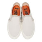 Vans Grey and Orange Taka Hayashi Edition 47 Slip-On Sneakers
