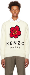 Kenzo Off-White Kenzo Paris Boke Flower Sweater