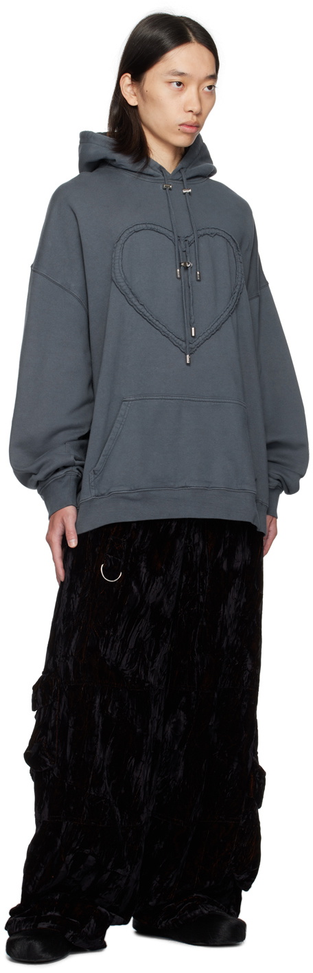 Collina Strada Navy Heart Hoodie