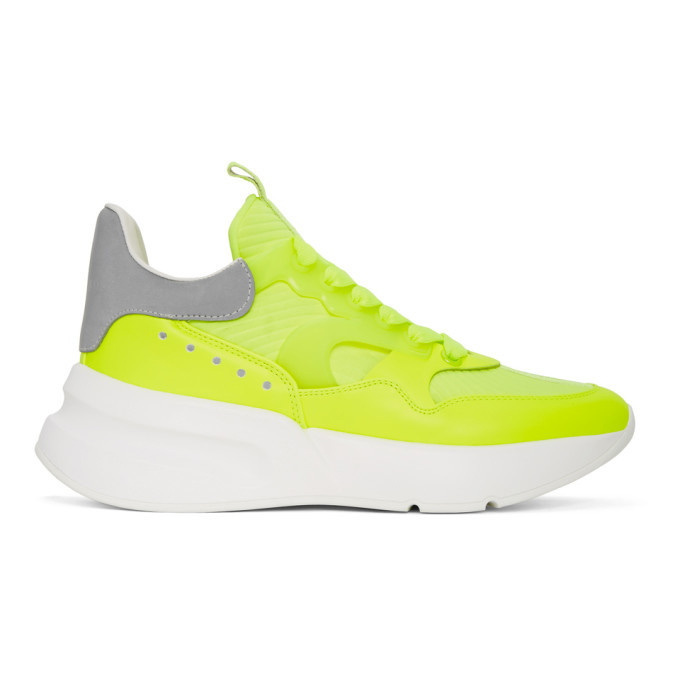 Photo: Alexander McQueen Yellow Leather Sneakers