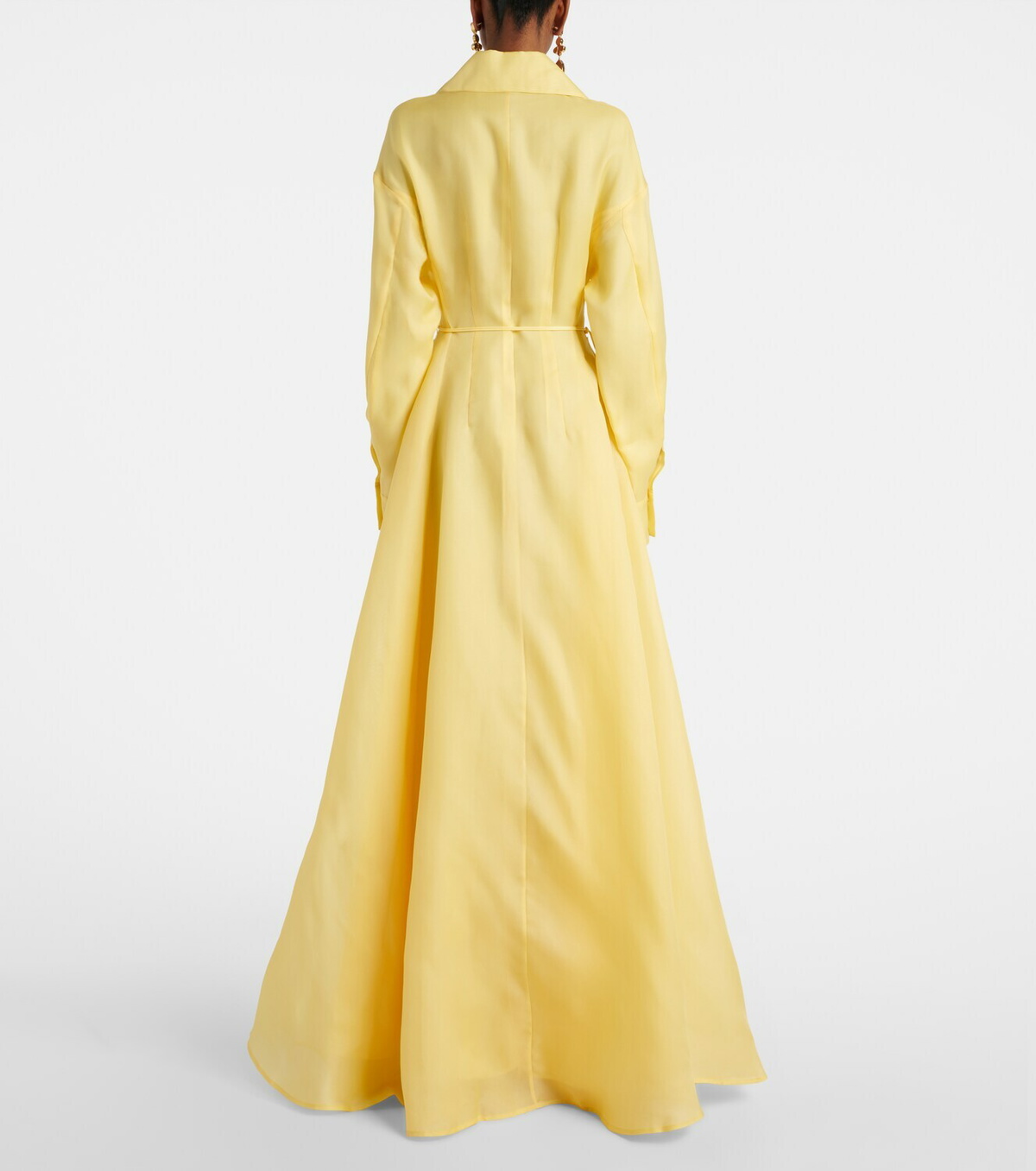 Leo Lin Josephine floral silk gown