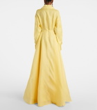 Leo Lin Josephine floral silk gown