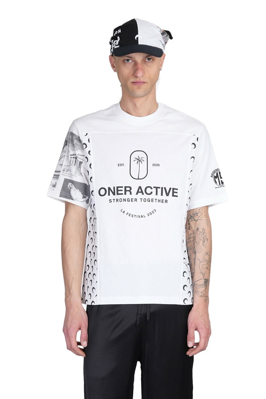 Photo: Marine Serre T-shirt In White Cotton