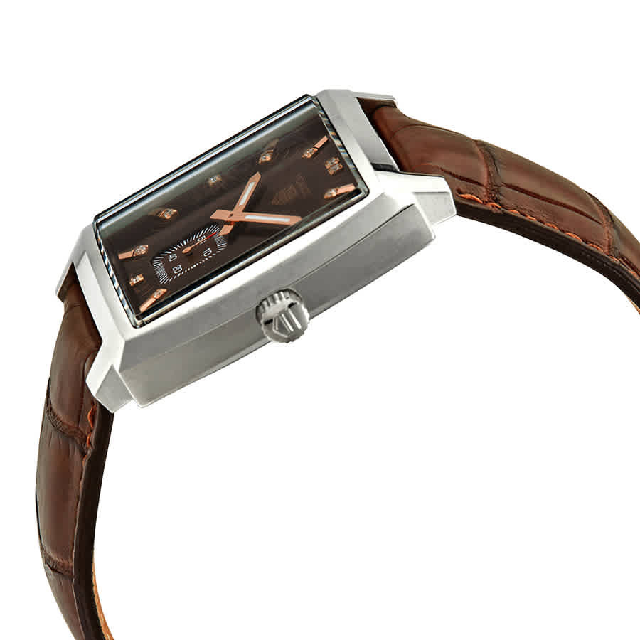 Tag Heuer Monaco Brown Diamond Dial Ladies Watch WAW131E.FC6420