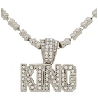 Dolce and Gabbana Silver King Necklace