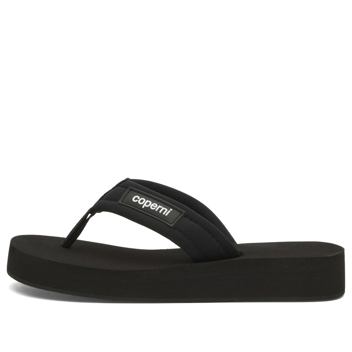Coperni Women's FOAM FLIP FLOPS in Black