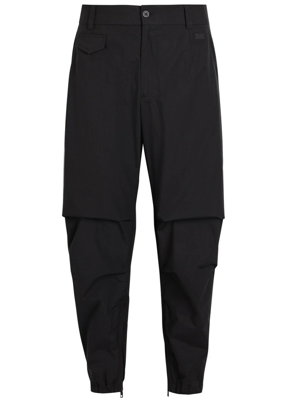 DOLCE & GABBANA corduroy drawstring pants Grey Dolce & Gabbana