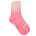 Rostersox Fire Socks in Pink