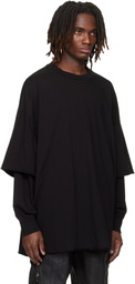 Rick Owens DRKSHDW Black Temple Tommy Hustler Sweatshirt