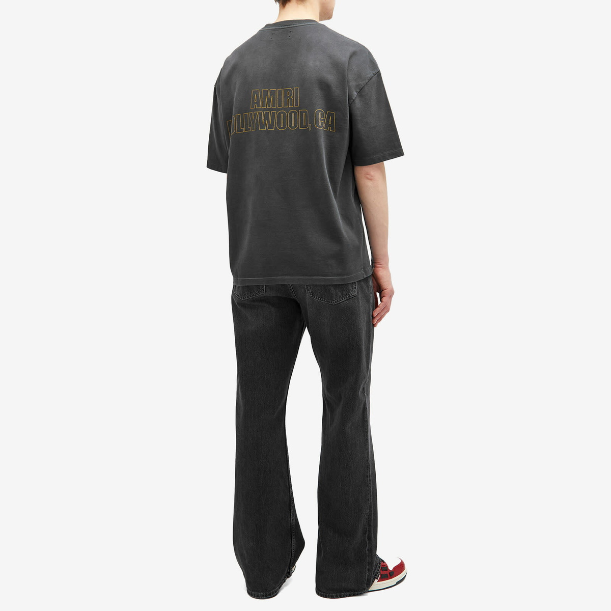 AMIRI Men's Vintage MA Eagle Oversized T-Shirt in Black Amiri