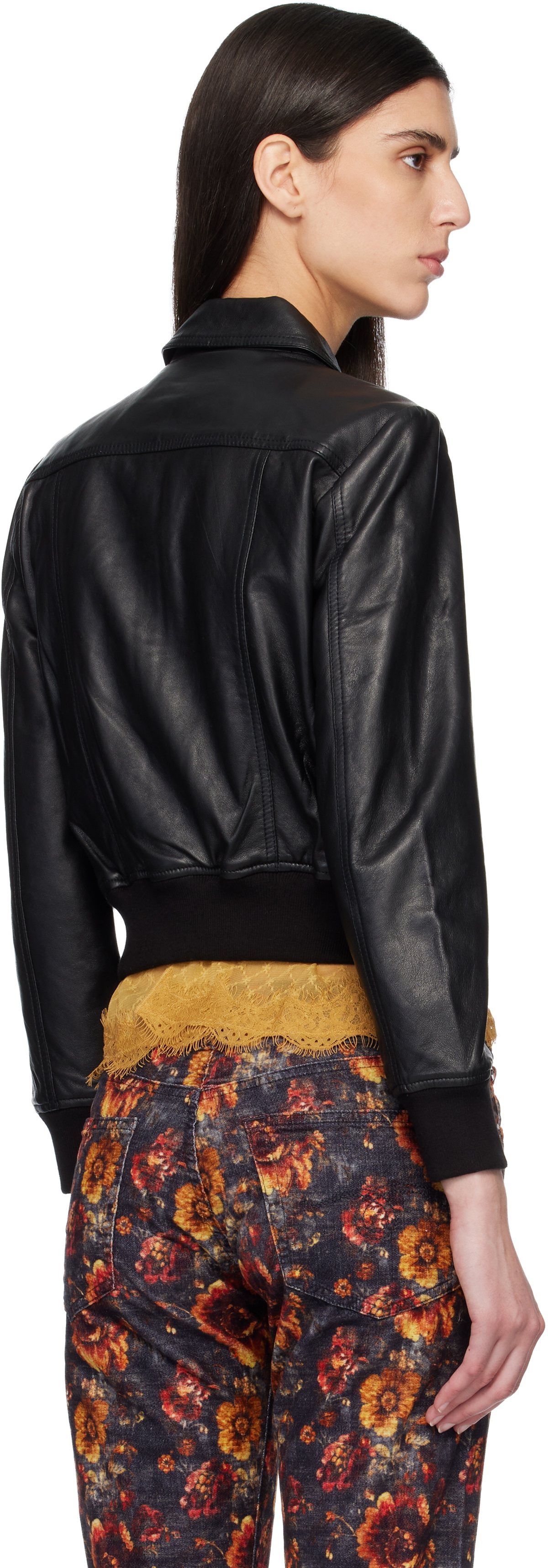 R13 Black Berlin Leather Jacket