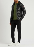 Canada Goose Hybridge Lite Black Hooded Shell Jacket, Black, Jacket