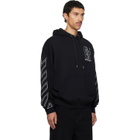Off-White Black Big Double Arrow Skate Hoodie