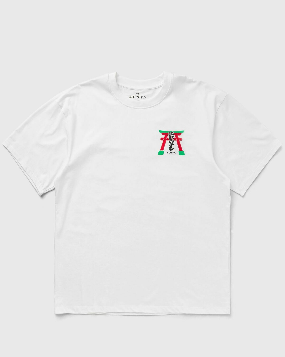 Edwin Torii TS SS White Mens Shortsleefe