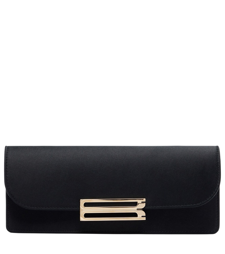 Photo: Victoria Beckham Dorian East-West satin clutch