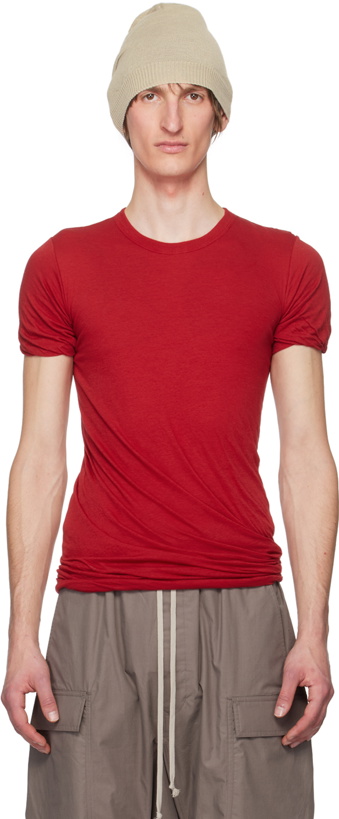 Photo: Rick Owens Red Double T-Shirt