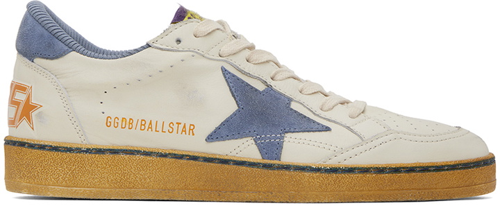 Photo: Golden Goose White Ball Star Sneakers