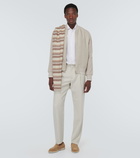 Loro Piana André striped linen shirt