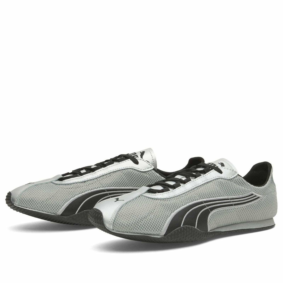 Puma Men's H-Street Chrome Sneaker in Puma Silver/Puma Black