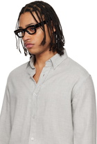 Cutler and Gross Black 1419 Rectangle Optical Glasses