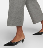 Toteme Wide-leg wool-blend pants