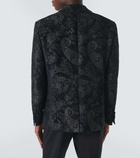 Etro Jacquard velvet blazer