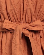 Manila Grace Womens Mini dress Camel