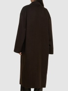 LOULOU STUDIO Borneo Double Breast Wool Long Coat