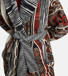 Missoni - Belted virgin wool cardigan