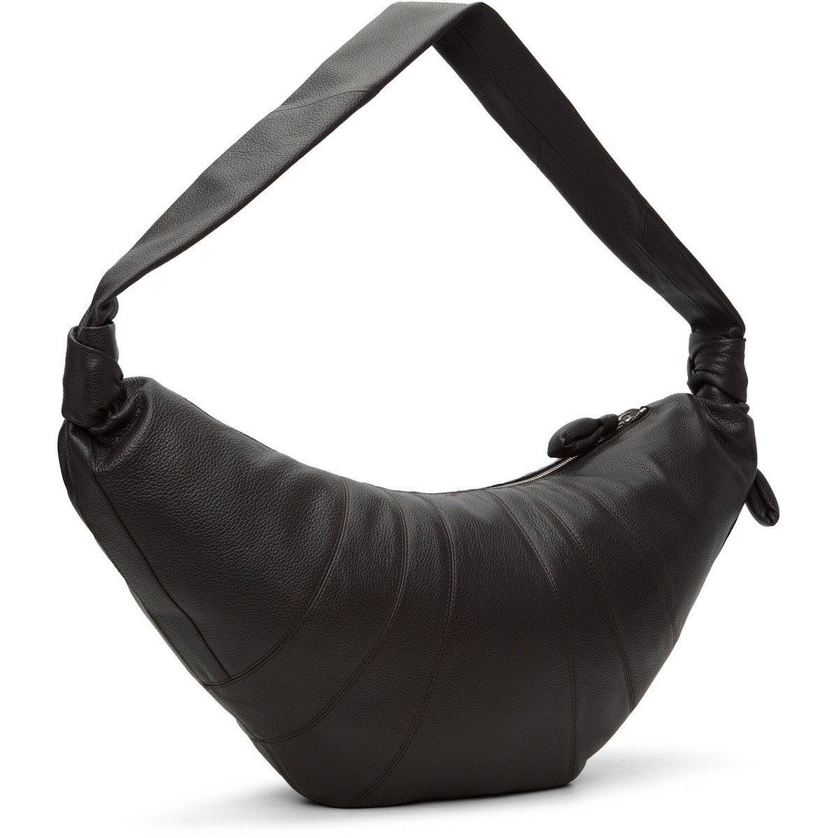 LEMAIRE Brown Large Croissant Bag