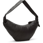 LEMAIRE Brown Large Croissant Bag