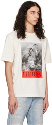 Heron Preston Off-Whit Heron T-Shirt