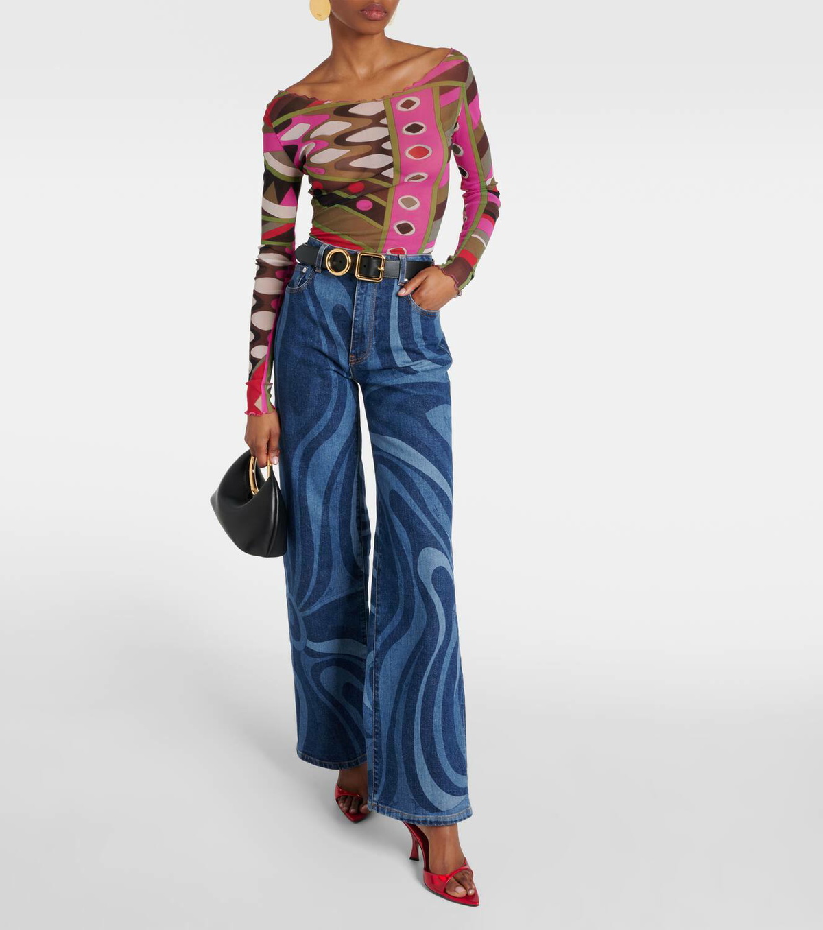 Pucci Vivara-printed top Emilio Pucci