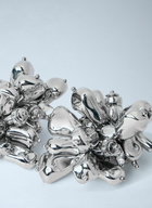Dries Van Noten Sculptural Metal Earrings