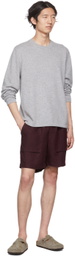Vince Gray Cashmere Sweater