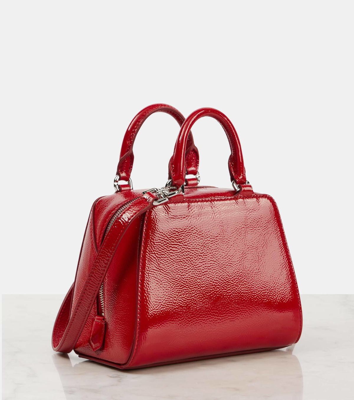 Givenchy Antigona Cube Nano patent leather tote bag Givenchy