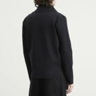 Jil Sander Men's Compact Zip Through Knit in Black
