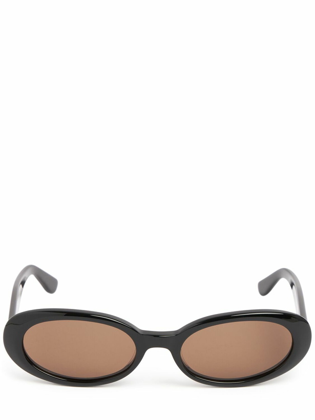 Photo: DMY STUDIOS Valentina Oval Acetate Sunglasses