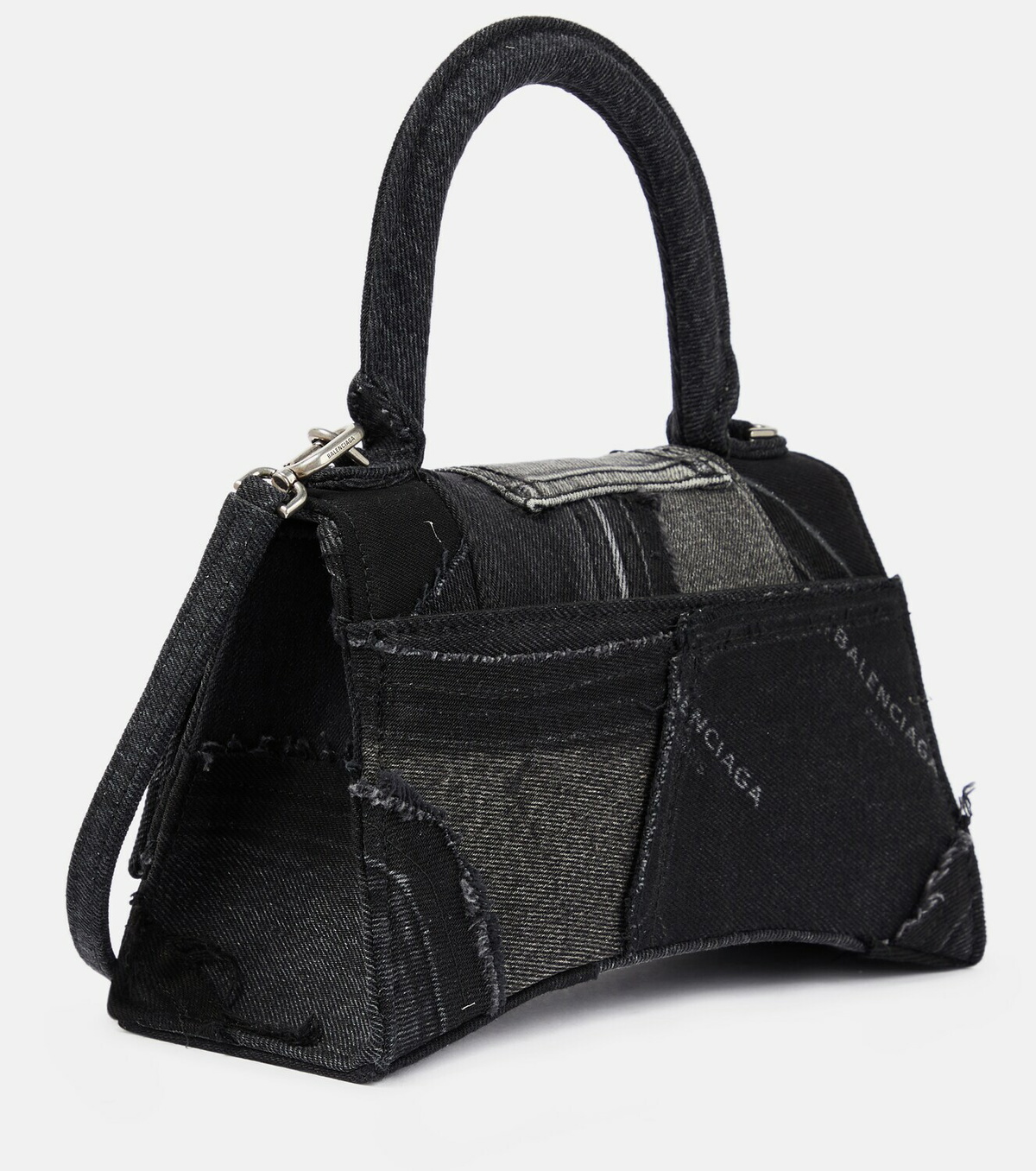 ショルダーバッグ・ポシェット Balenciaga 'Flap Hourglass' small crossbody bag Balenciaga Flap Hourglass Small Crossbody Bag in Black | Lyst
