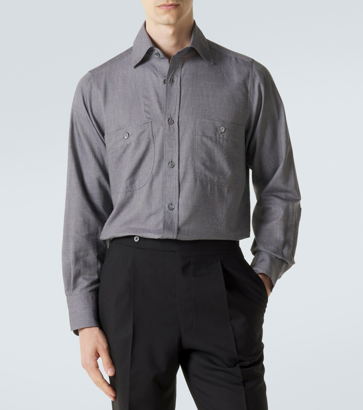 Stòffa Cotton and silk shirt