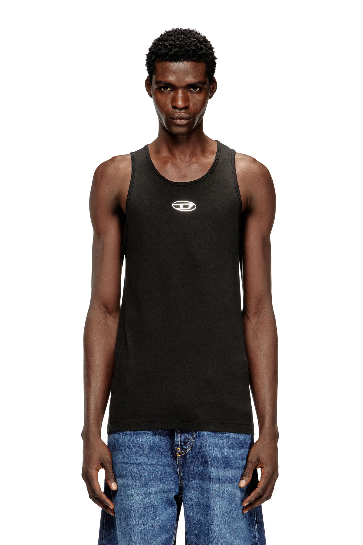 Diesel Black T-Lifty-D Tank Top Diesel