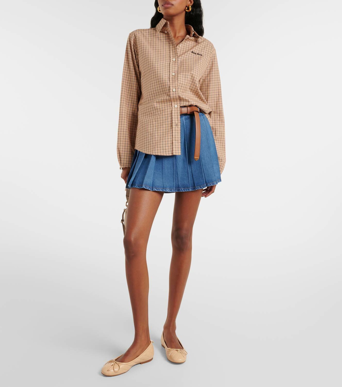 See By Chloé Jodie quilted faux leather ballet flats