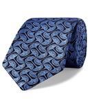 Turnbull & Asser - 8cm Silk-Jacquard Tie - Blue