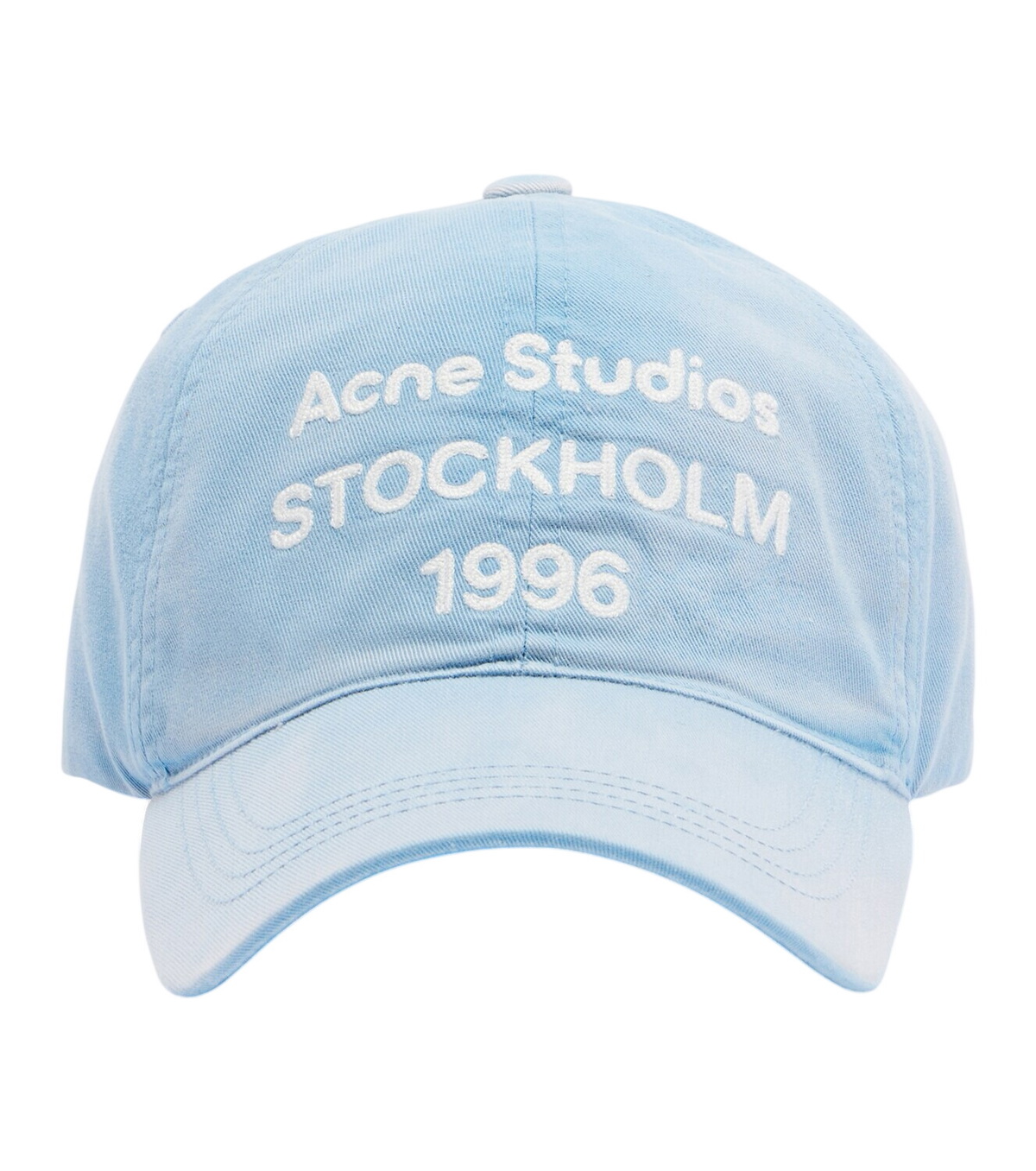 Acne Studios Women's Carily Denim Cat Cap in Mid Blue Acne Studios