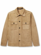 Incotex - Montedoro Suede Jacket - Neutrals