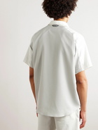 And Wander - Jersey and Mesh Shirt - White