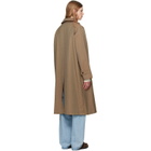 vowels Beige Spit Raglan Coat