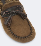 Isabel Marant Malvin shearling-lined suede mules